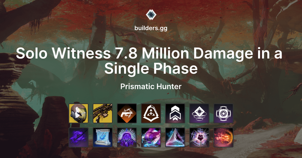 Witness DPS (ysfatua) - builders.gg